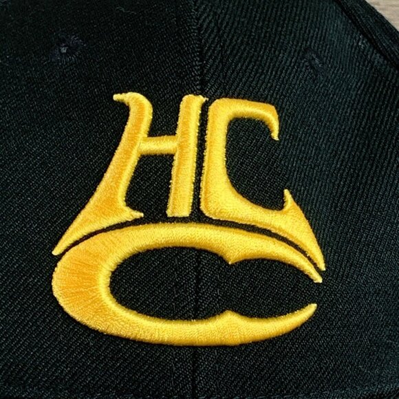 Hill Country Cycles Black Cap Hat Adjustable Baseball HCC - Picture 2 of 11